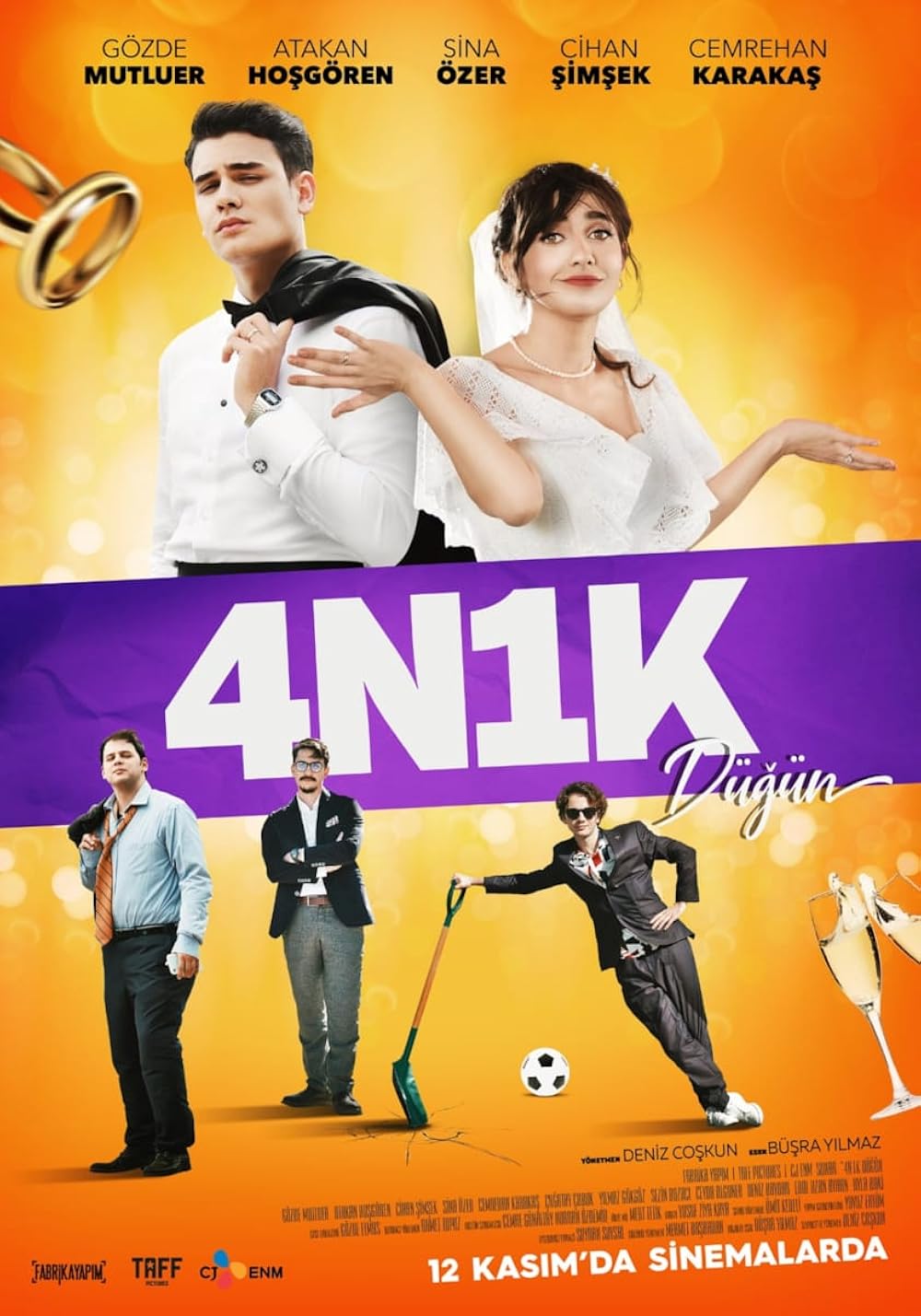4N1K 3: Düğün izle
