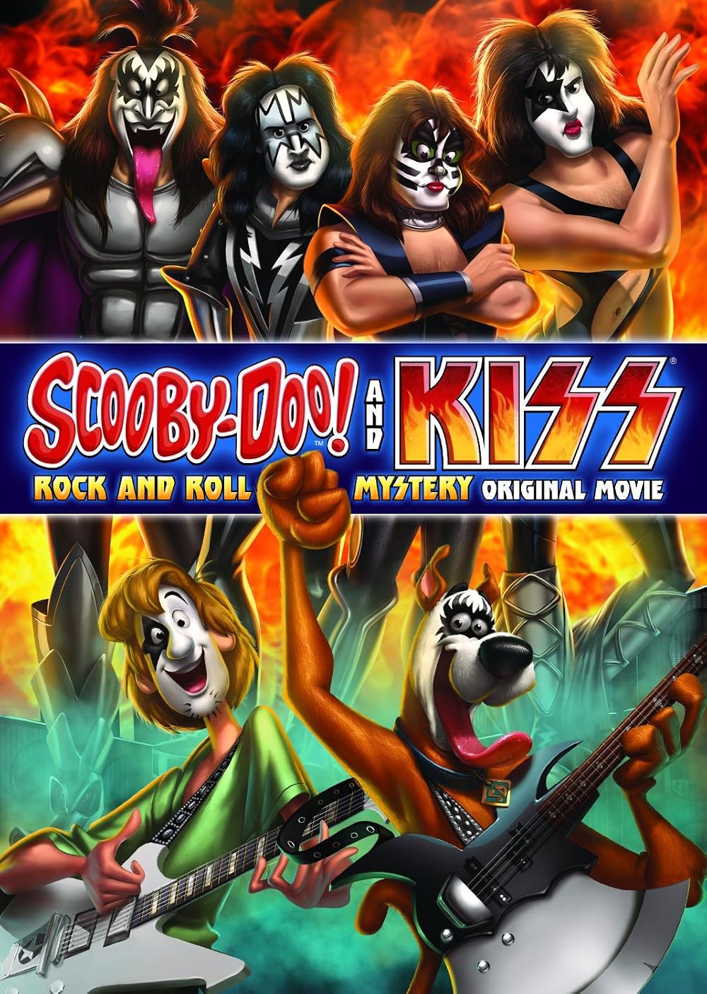 Scooby Doo Kiss Rock ile Roll Gizemi izle